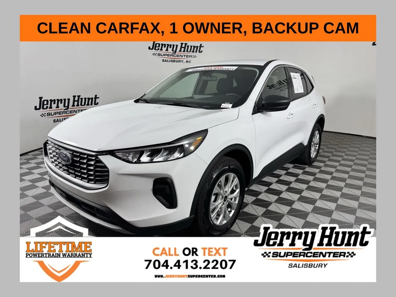 White 2024 Ford Escape Active for sale in Salisbury, NC