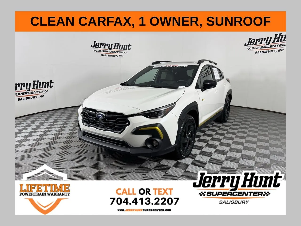 White 2024 Subaru Crosstrek Sport for sale in Salisbury, NC