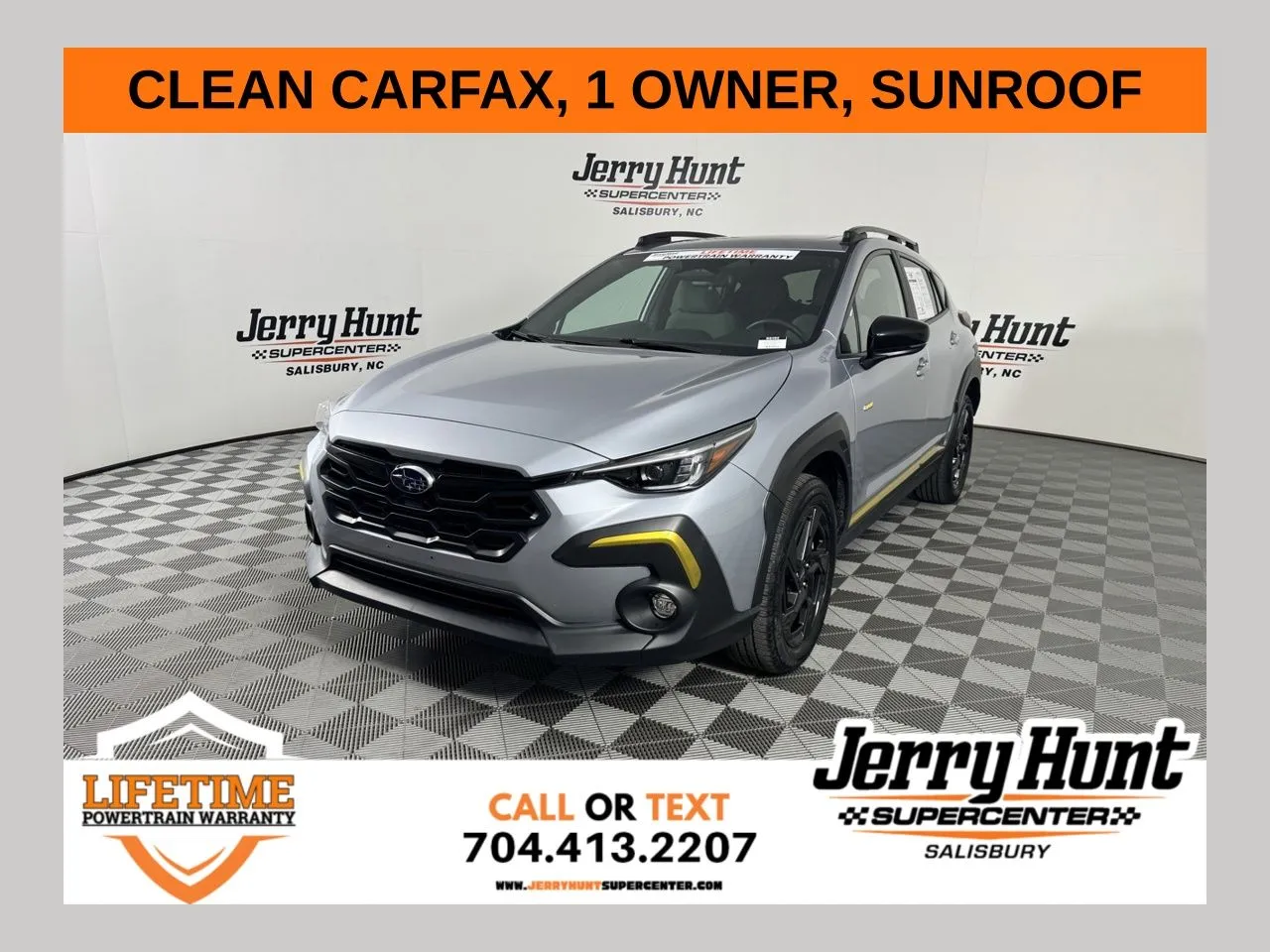 Silver 2024 Subaru Crosstrek Sport for sale in Salisbury, NC