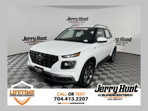 White 2025 Hyundai Venue SEL for sale in Salisbury, NC