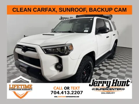 White 2021 Toyota 4Runner Venture for sale in Salisbury, NC