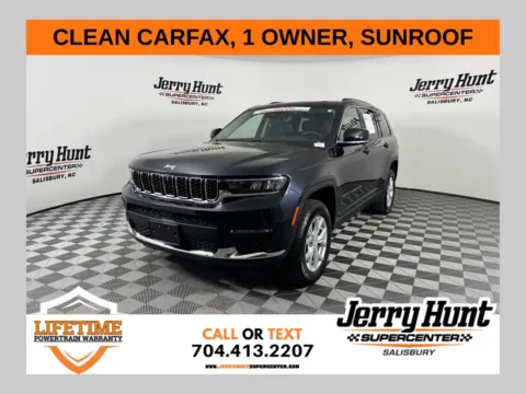 Blue 2023 Jeep Grand Cherokee L Limited for sale in Salisbury, NC