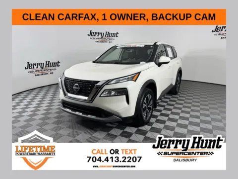White 2023 Nissan Rogue SV for sale in Salisbury, NC