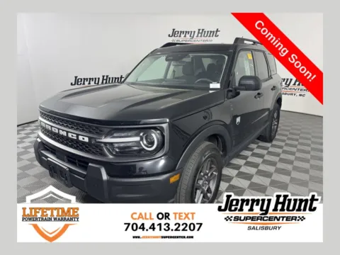 Black 2025 Ford Bronco Sport Big Bend for sale in Salisbury, NC