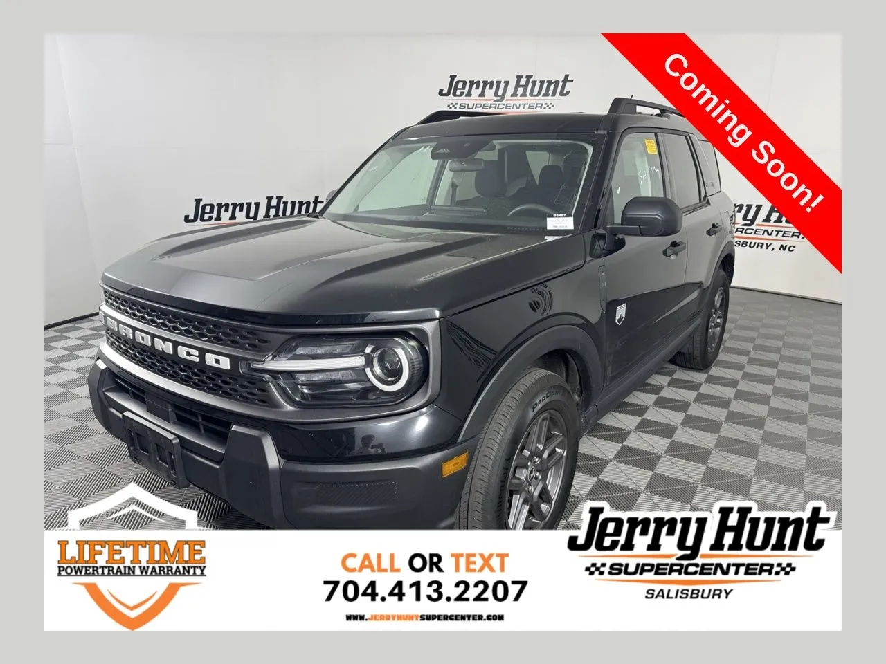 Black 2025 Ford Bronco Sport Big Bend for sale in Salisbury, NC