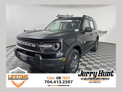 Black 2025 Ford Bronco Sport Big Bend for sale in Salisbury, NC
