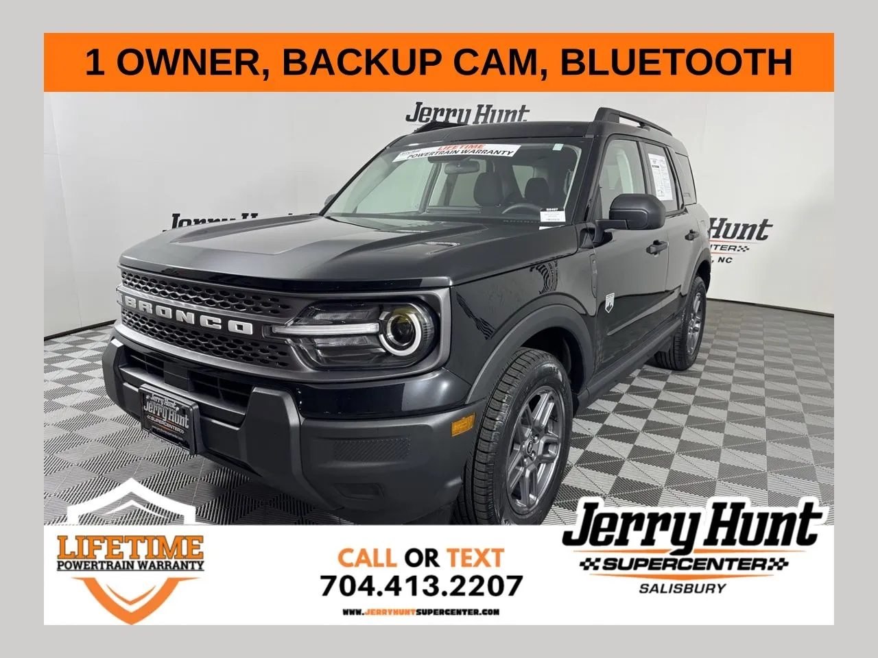 Black 2025 Ford Bronco Sport Big Bend for sale in Salisbury, NC