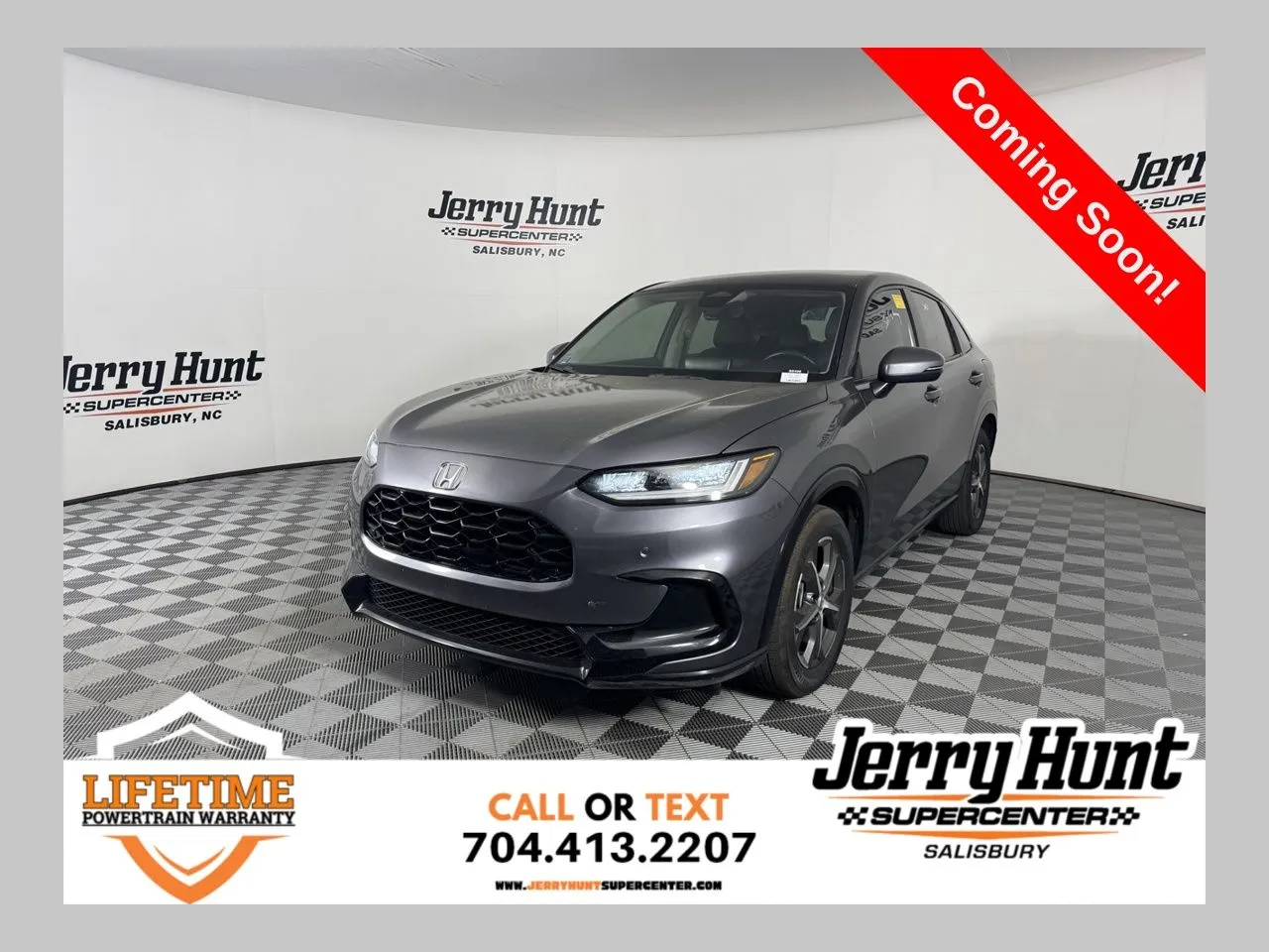 Gray 2024 Honda HR-V EX-L for sale in Salisbury, NC