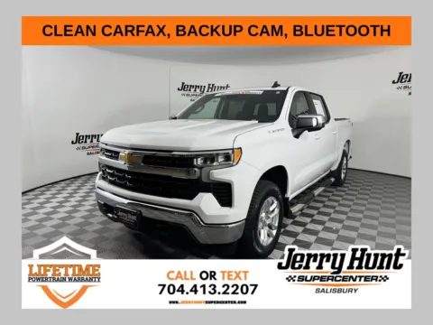 White 2022 Chevrolet Silverado 1500 LT for sale in Salisbury, NC