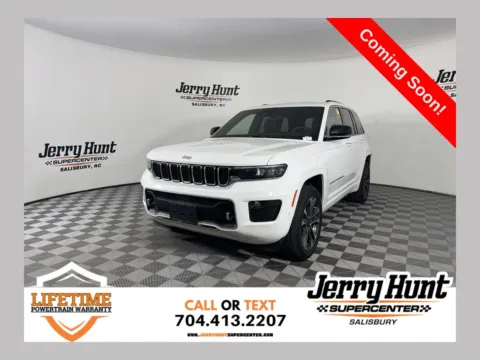 White 2023 Jeep Grand Cherokee Overland for sale in Salisbury, NC