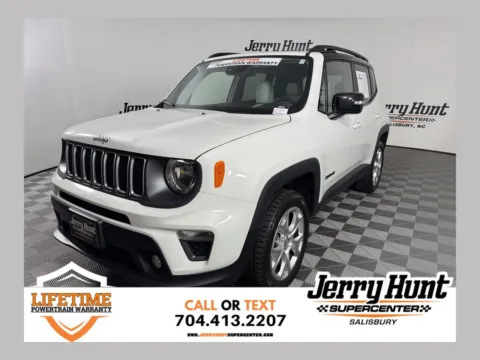 White 2022 Jeep Renegade Limited for sale in Salisbury, NC