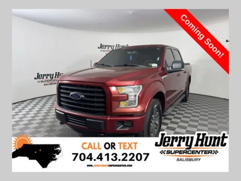 Red 2015 Ford F-150 XLT for sale in Salisbury, NC