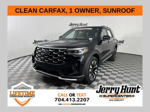 Black 2025 Ford Explorer Platinum for sale in Salisbury, NC