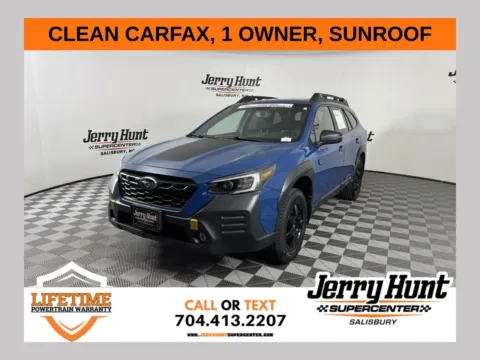 Blue 2023 Subaru Outback Wilderness for sale in Salisbury, NC