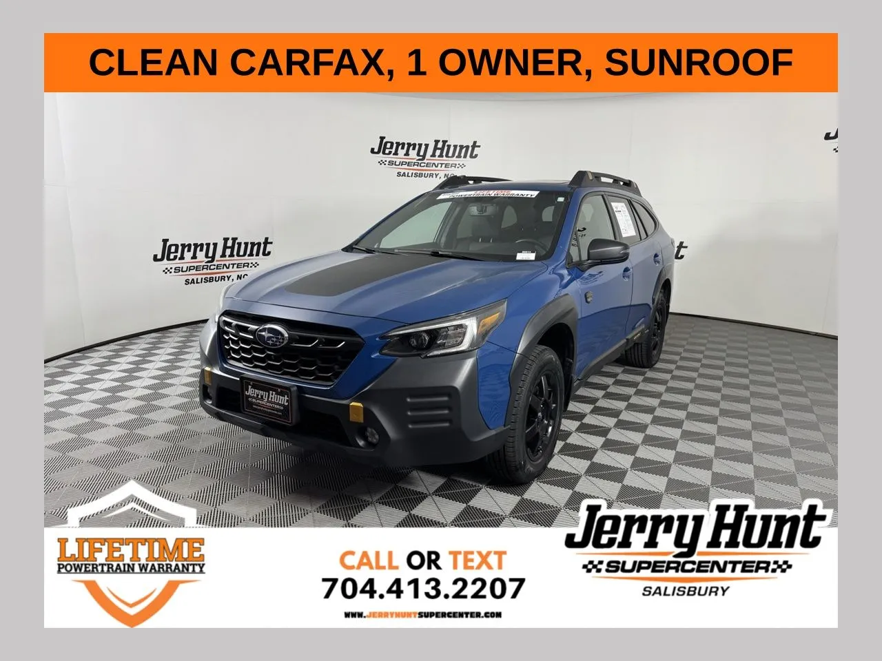Blue 2023 Subaru Outback Wilderness for sale in Salisbury, NC