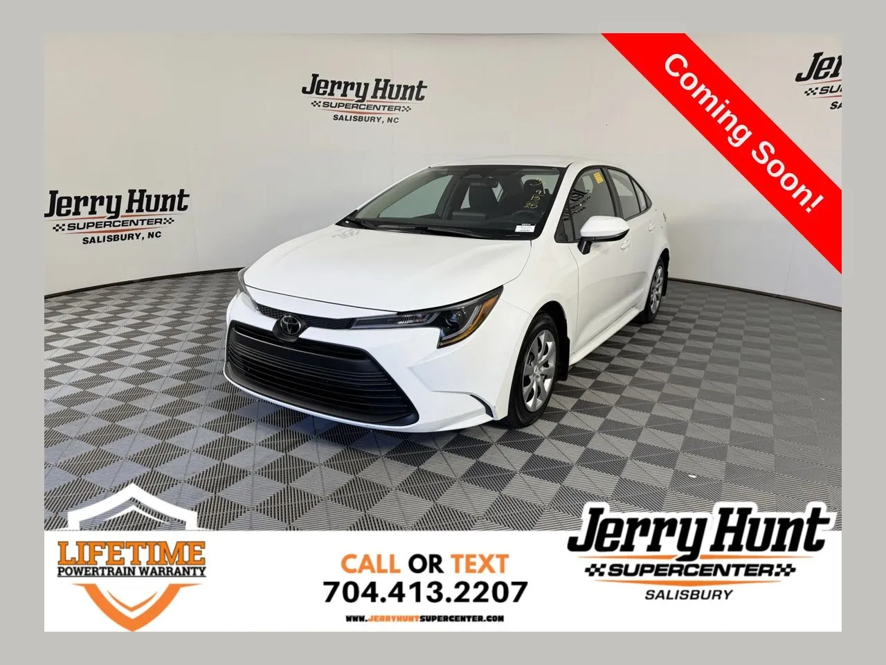 White 2025 Toyota Corolla LE for sale in Salisbury, NC