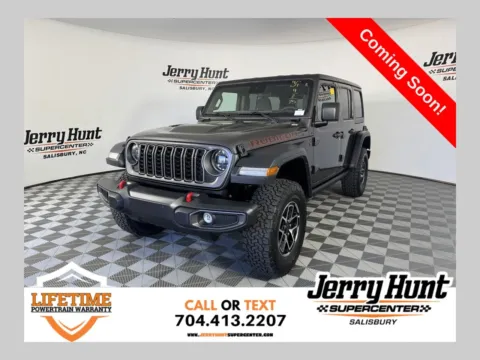 Gray 2025 Jeep Wrangler Rubicon for sale in Salisbury, NC