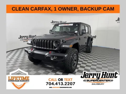 Gray 2025 Jeep Wrangler Rubicon for sale in Salisbury, NC