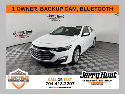 White 2024 Chevrolet Malibu LT for sale in Salisbury, NC