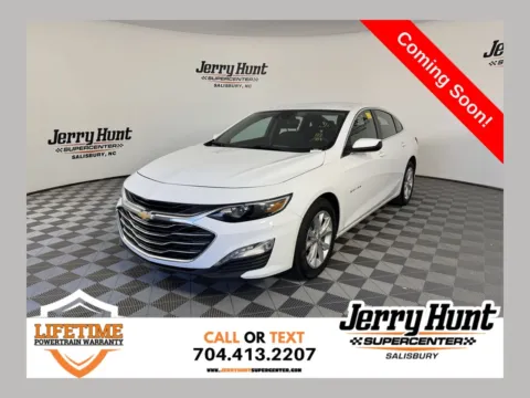 White 2024 Chevrolet Malibu LT for sale in Salisbury, NC