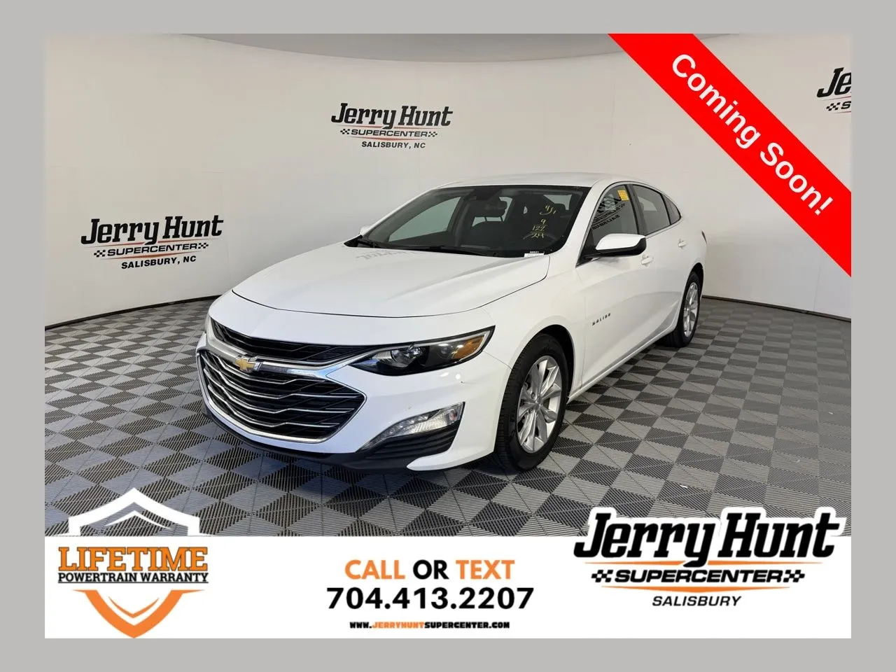 White 2024 Chevrolet Malibu LT for sale in Salisbury, NC