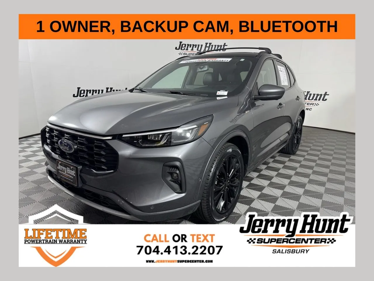 Gray 2024 Ford Escape ST-Line Elite for sale in Salisbury, NC