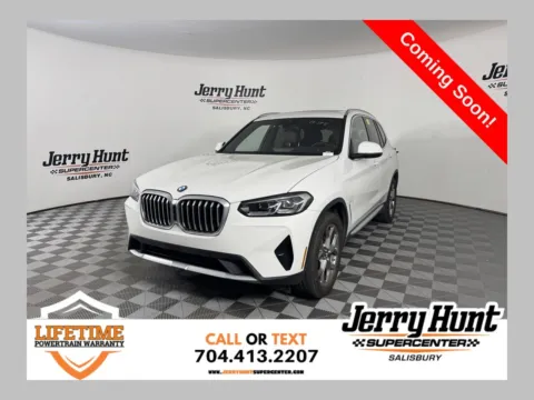 White 2022 BMW X3 xDrive30i for sale in Salisbury, NC