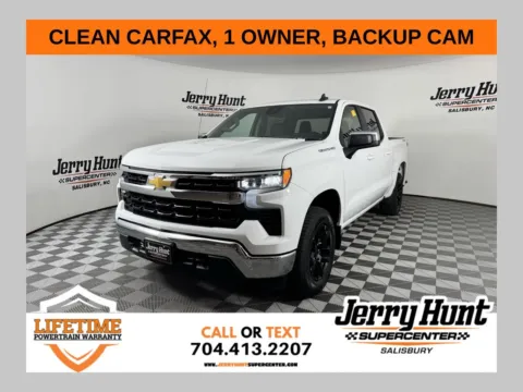 White 2022 Chevrolet Silverado 1500 LT for sale in Salisbury, NC