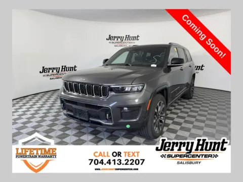 Gray 2022 Jeep Grand Cherokee L Overland for sale in Salisbury, NC
