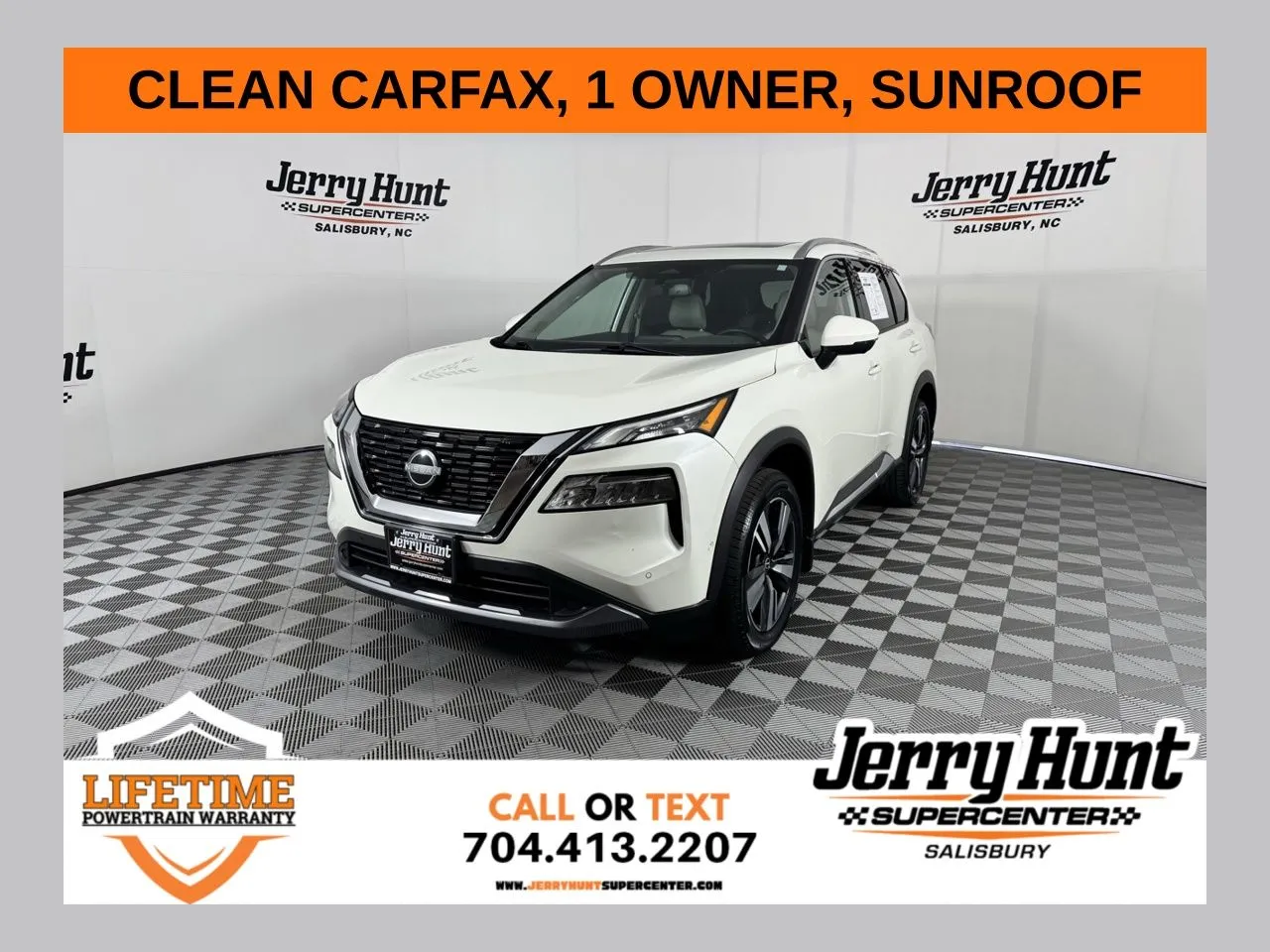 White 2023 Nissan Rogue SL for sale in Salisbury, NC