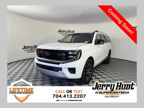 White 2025 Ford Expedition Max Platinum for sale in Salisbury, NC