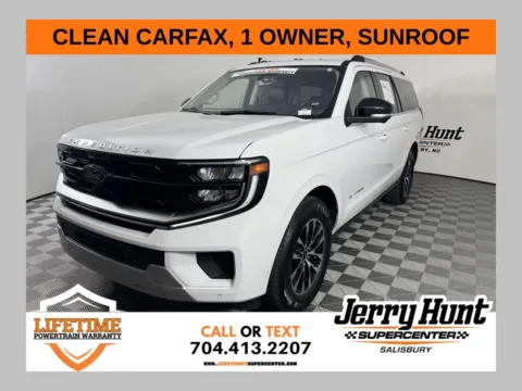 White 2025 Ford Expedition Max Platinum for sale in Salisbury, NC