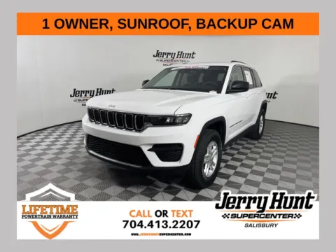White 2023 Jeep Grand Cherokee Laredo for sale in Salisbury, NC