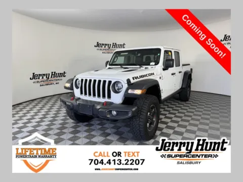 White 2022 Jeep Gladiator Rubicon for sale in Salisbury, NC