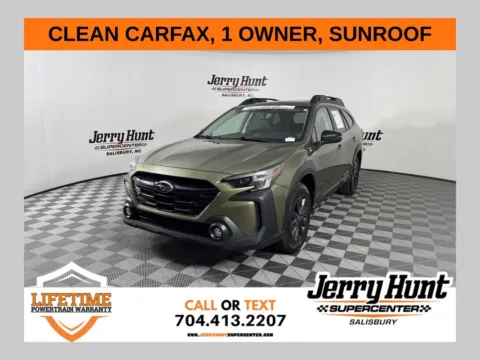 Green 2025 Subaru Outback Onyx Edition for sale in Salisbury, NC