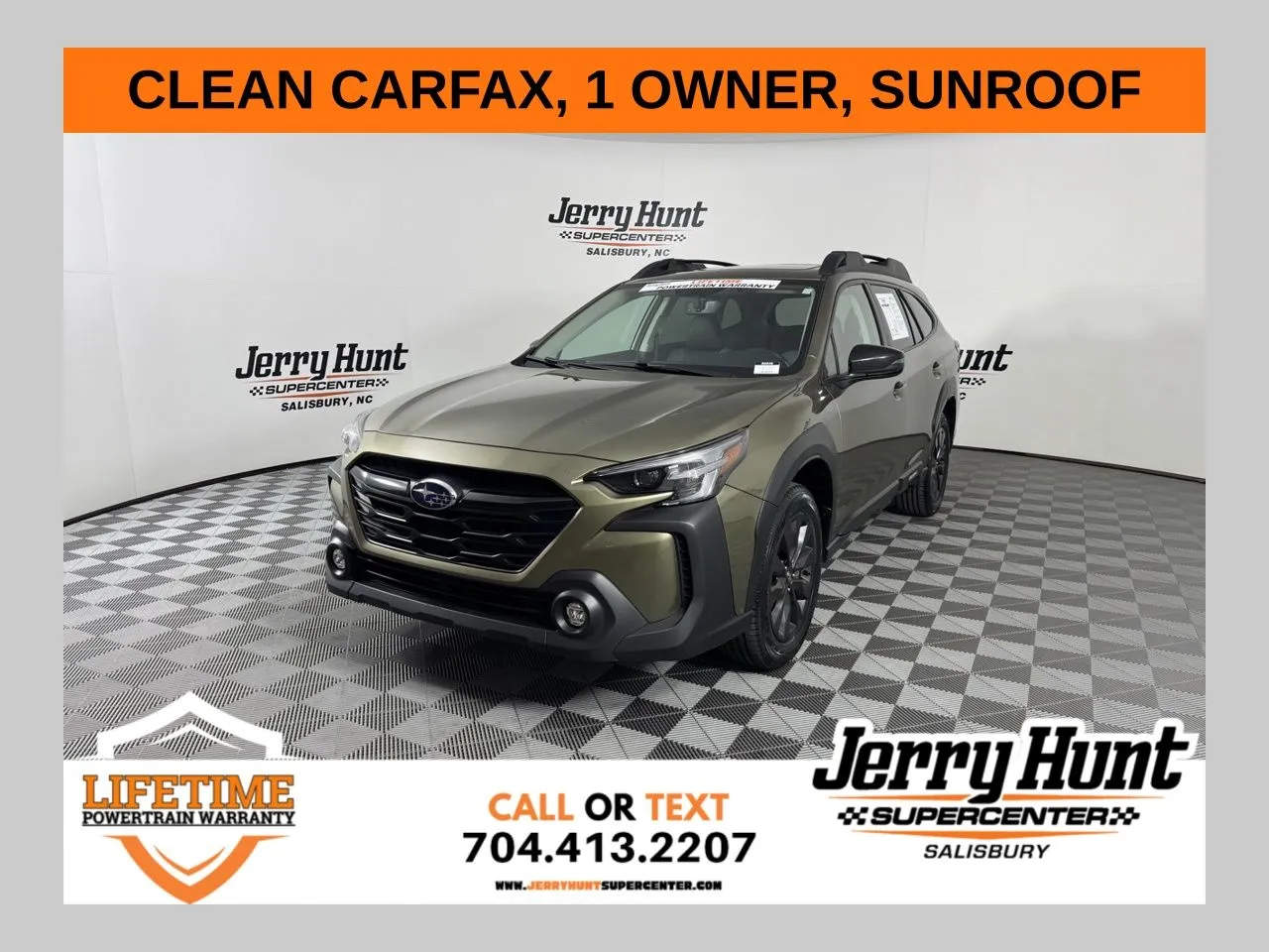 Green 2025 Subaru Outback Onyx Edition for sale in Salisbury, NC