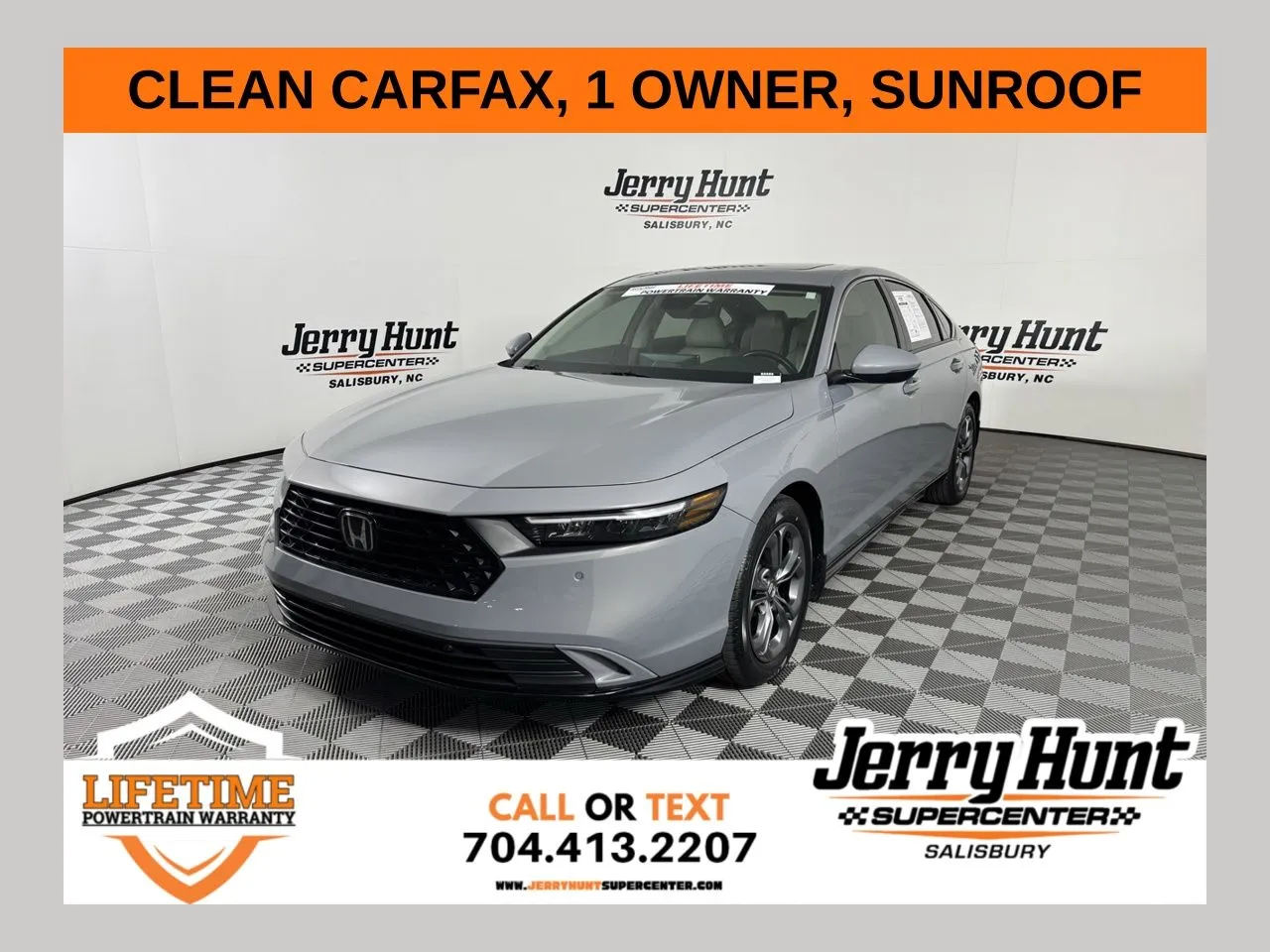 Silver 2025 Honda Accord Hybrid EX-L for sale in Salisbury, NC