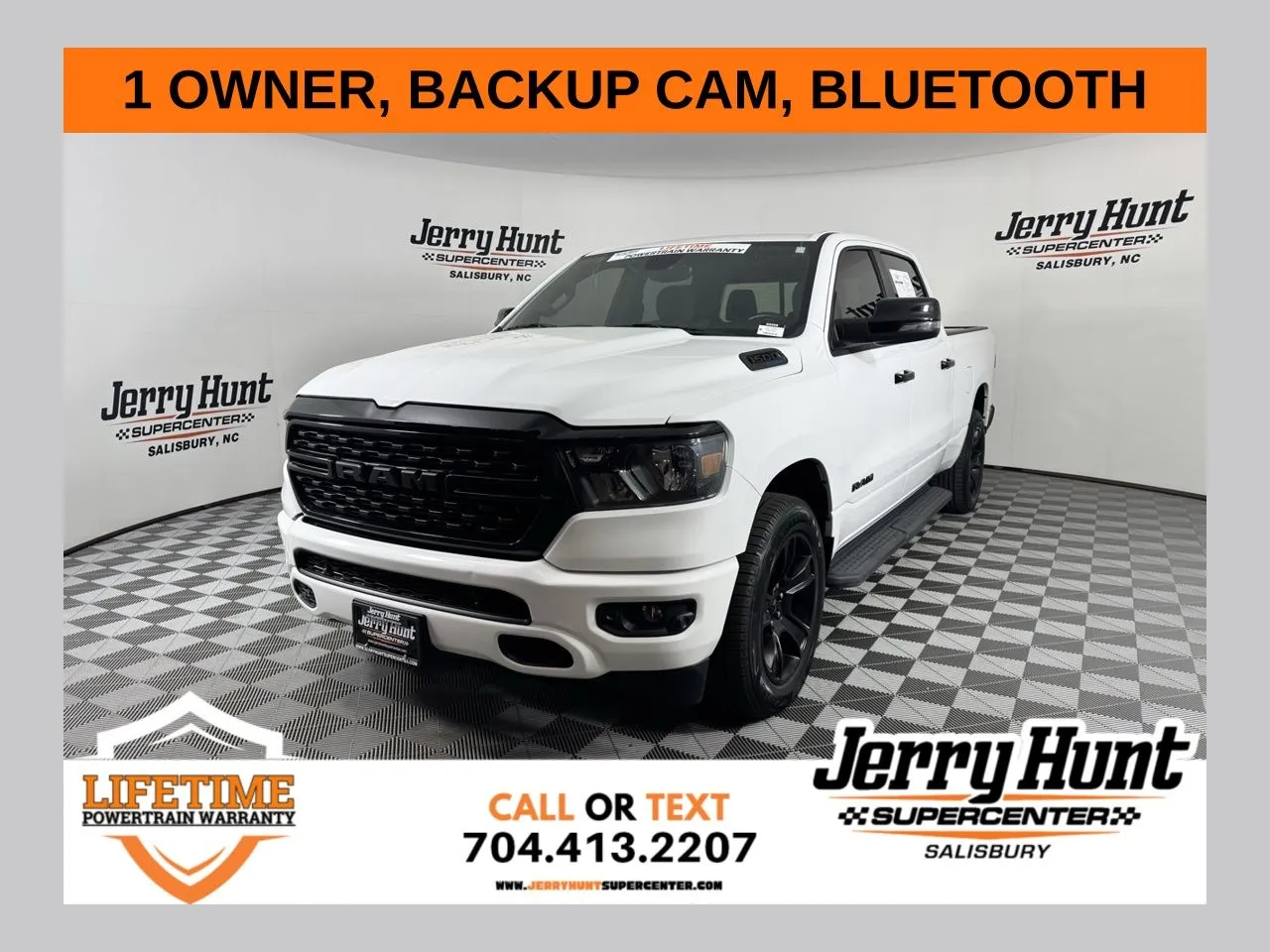 White 2023 Ram 1500 Big Horn/Lone Star for sale in Salisbury, NC