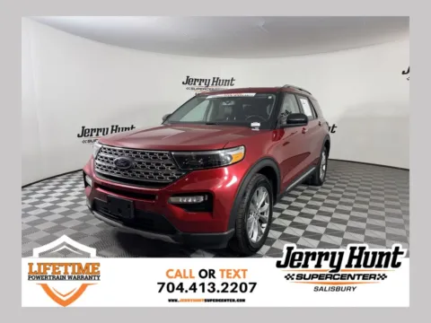 Red 2024 Ford Explorer Limited for sale in Salisbury, NC