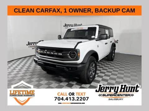 White 2024 Ford Bronco Big Bend for sale in Salisbury, NC