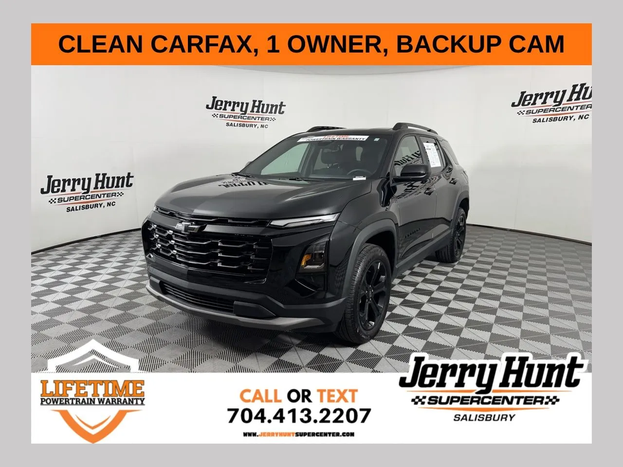 Black 2026 Chevrolet Equinox LT for sale in Salisbury, NC