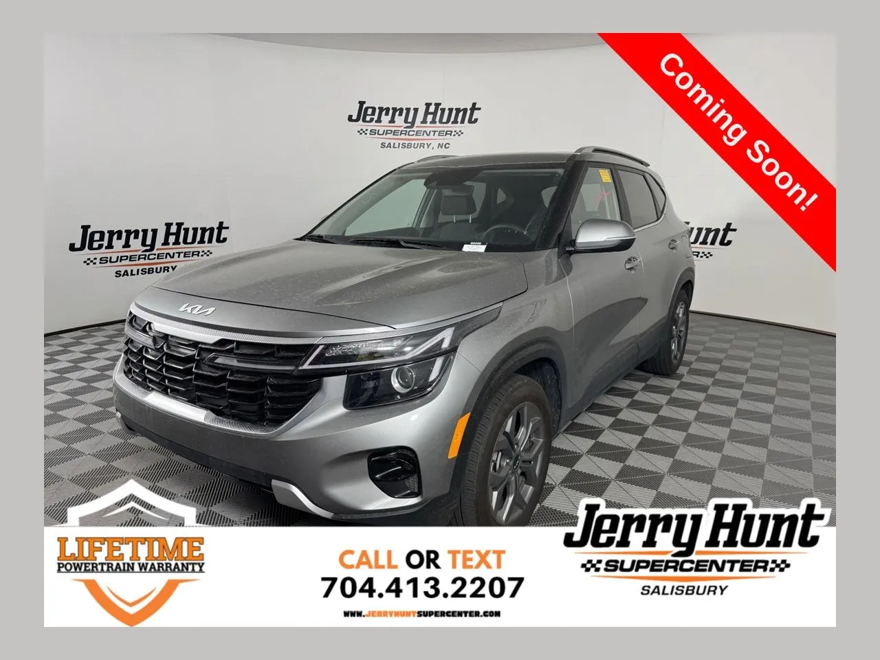 Gray 2024 Kia Seltos S for sale in Salisbury, NC