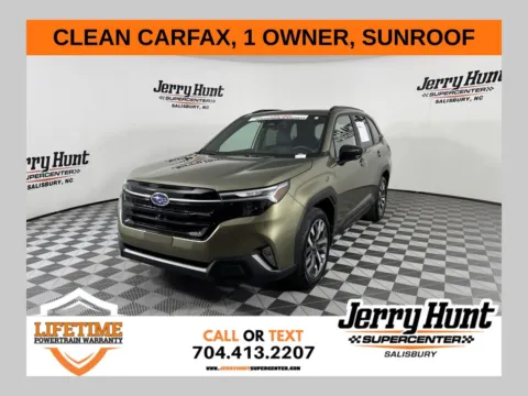 Green 2026 Subaru Forester Touring for sale in Salisbury, NC