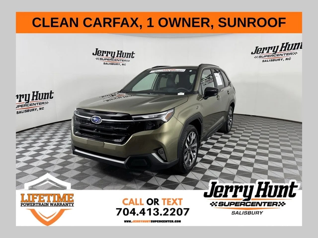 Green 2026 Subaru Forester Touring for sale in Salisbury, NC