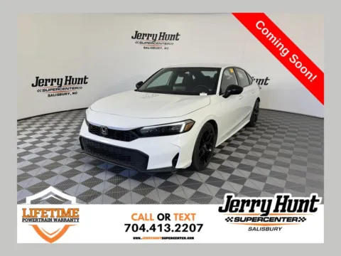 White 2025 Honda Civic Sport for sale in Salisbury, NC