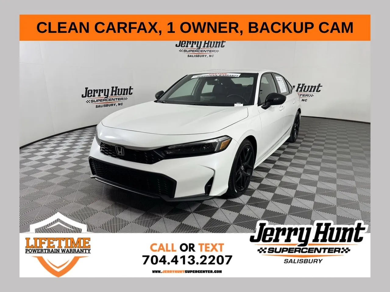 White 2025 Honda Civic Sport for sale in Salisbury, NC