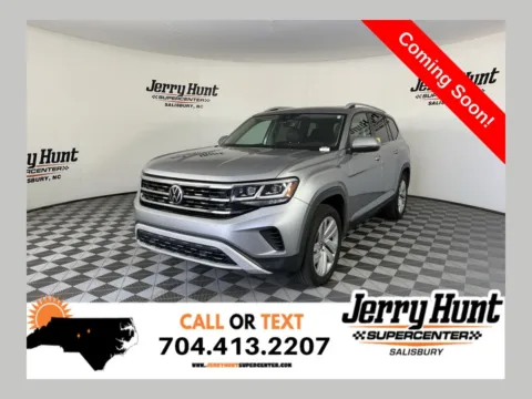 Silver 2021 Volkswagen Atlas SEL for sale in Salisbury, NC