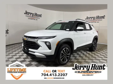 White 2025 Chevrolet TrailBlazer LT for sale in Salisbury, NC