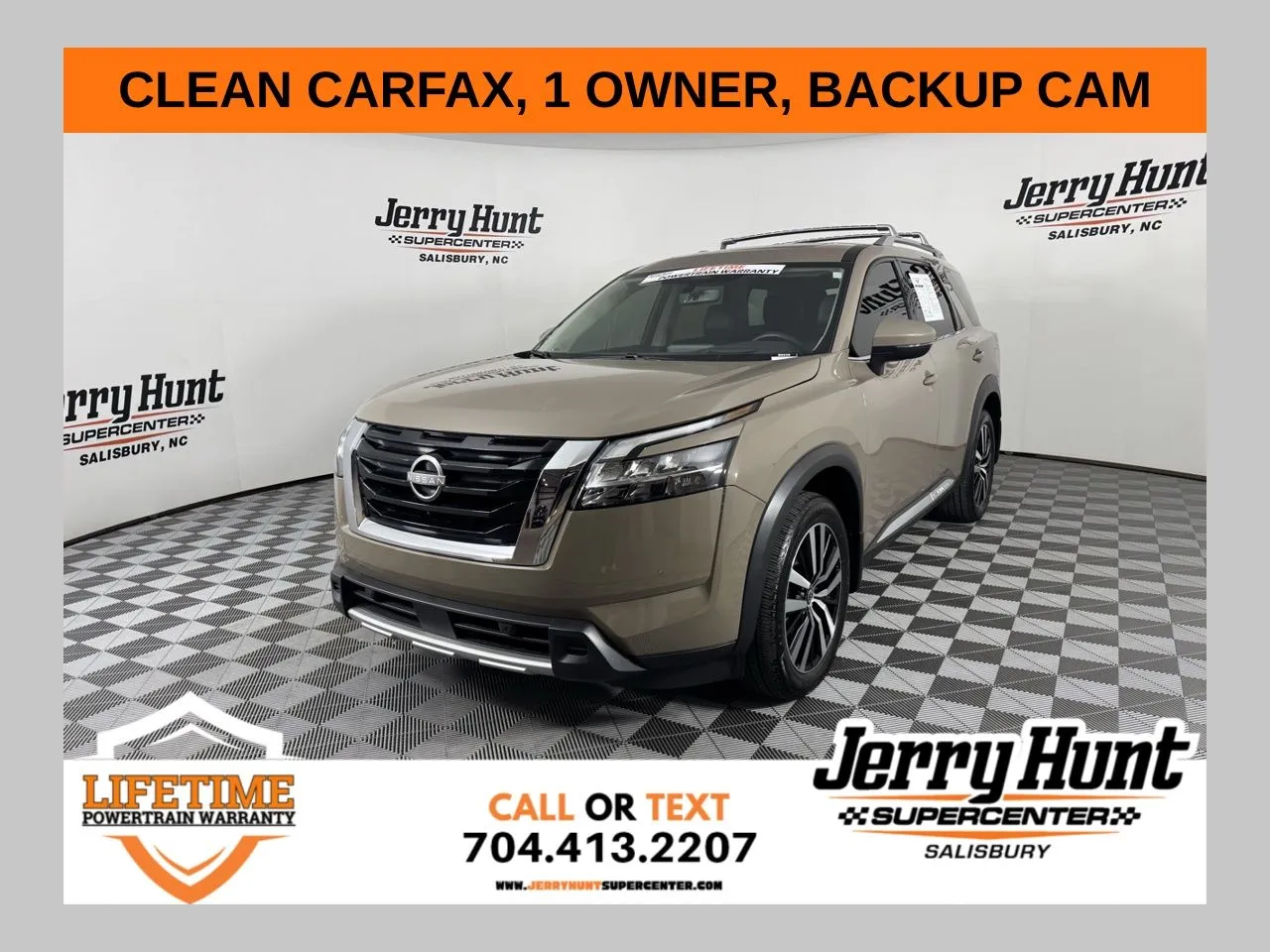 Beige 2024 Nissan Pathfinder Platinum for sale in Salisbury, NC