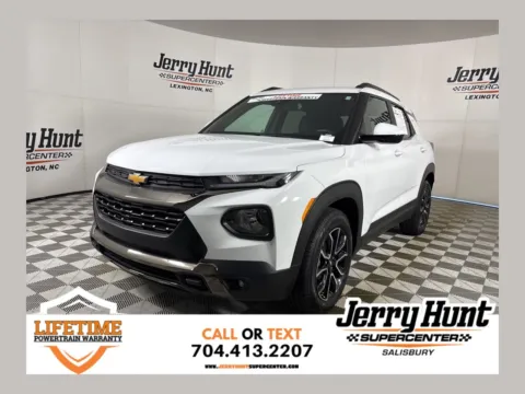 White 2023 Chevrolet TrailBlazer ACTIV for sale in Salisbury, NC